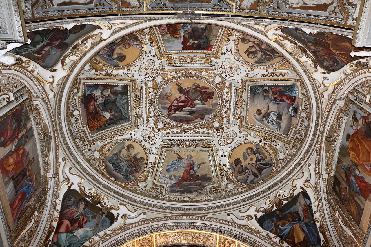 Volta con la vita di Maria - San Lorenzo in Lucina (Roma)
